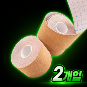 핏쉴드 키네시올로지 스포츠 테이핑 테이프, 2개