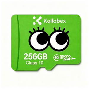 Kollabex 프리미엄 캐릭터 마이크로 SD카드, 1개, 256GB