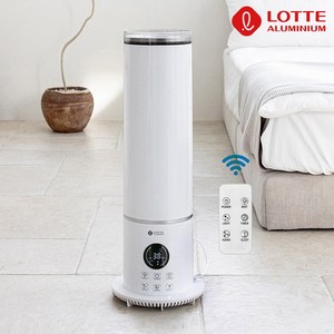 롯데 타워형 가습기 5.5L 대용량 / 스텐 진동자 / 디지털 터치방식 / LSW856
