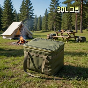 30L 42L 대용량 캠핑 수납 멀티 백 여행 다용도 피크닉 차박 백팩 가방, 1개, 1단, 30L 그린