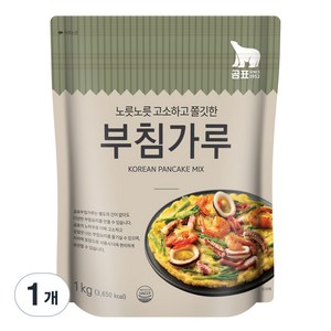 곰표 노릇노릇 고소하고 쫄깃한 부침가루, 1kg, 1개
