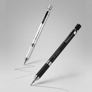 르오망 프리미엄 메탈 샤프 필기감 좋은 고급 저중심 샤프, 2개, 0.5mm