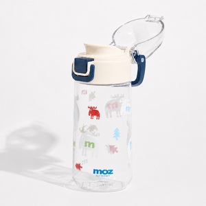 모즈 스웨덴 원터치 트라이탄 키즈 보틀, 1개, 480ml, 아쿠아블루