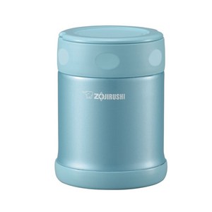 조지루시 죽통 푸드자 SW-EAE35 350ml 보온보냉 아기 이유식 도시락 국통, AB(아쿠아블루), 1개