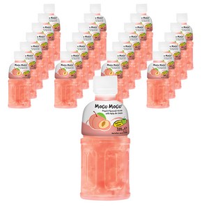 모구모구 복숭아맛 음료, 320ml, 24개