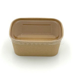 크라프트 사각용기 1000ml R1000, 1개, 100세트