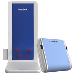 챔피온 안마기 안마매트 플렉소 마사지매트 전신 마사지기 7003F, 화이트+블루, CE-7003F