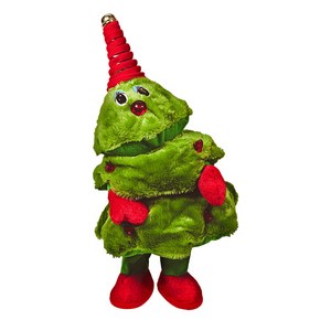 크리스마스 춤추는 트리 인형밴드, 1개, 가수, 40cm