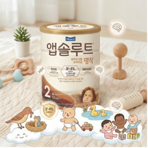 앱솔루트 프리미엄 명작 분유 2단계, 800g, 1개입, 1개