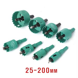 HSS 바이메탈 원형 목재 석고 홀쏘 홀커터, 1개, 100mm