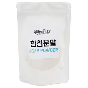 국내제조 가마니 한천가루 분말, 100g, 1개