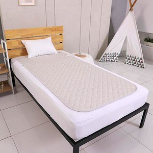 일월 25년형 초절전형 카본매트 탄소매트 캠핑 전기요 1인용 싱글 침대 겨울 전기매트 원적외선 화이트 세탁가능, 싱글+싱글세트