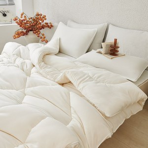 라온스페이스 먼지없는 부드러운 워싱 차렵이불 세트