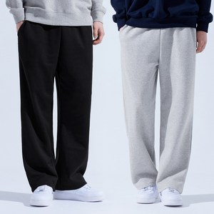 2장 세트 기모 트레이닝 스트레이트 일자 팬츠 (SCC5465PT)