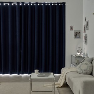 뉴노멀 고밀도 빛차단 암막커튼 1장 아일렛형