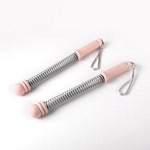 WellGym 3세대 가정용 배틀로프 조절이 무게 1세트 1.26kg 편리한 휴대함, Pink