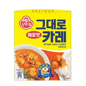 오뚜기 그대로카레 매운맛, 200g, 24개
