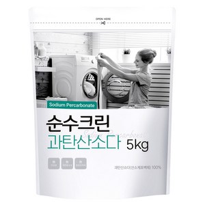 순수크린 과탄산소다 파우치, 1개, 5kg 골드박스 특가