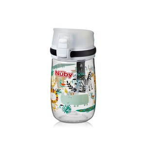 누비 정글 유아물병, 300ml, 1개, 보태니컬화이트