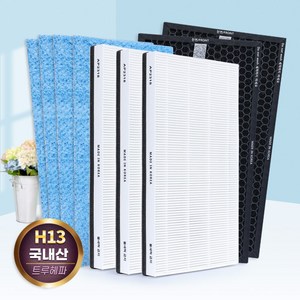 (호환) 코웨이 공기청정기 필터 트리플파워 AP-2318D 프리미엄 필터세트, 1세트