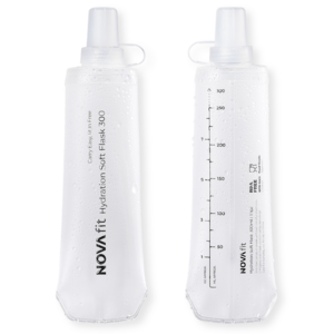 노바핏 소프트플라스크 러닝 등산 물통, 1개, 300ml, 화이트