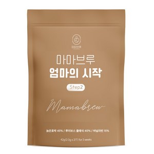 [마마브루] 엄마의시작 step2 바닐라 루이보스 호박차, 1개, 42g