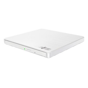 히타치엘지데이터스토리지 MULTI 슬림 외장ODD, GP62NW60(화이트), 1개