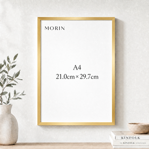 MORIN 인증서 액자 고급 사진 액자 벽걸이 데스크톱 겸용, 1개, 금색