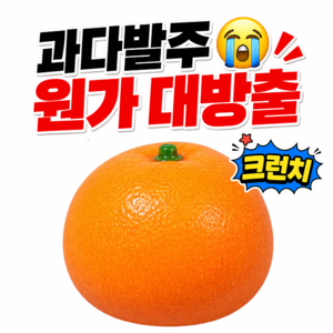 말랑숲 크런치 말랑이 슬랑이, 1개, 60g, 감귤