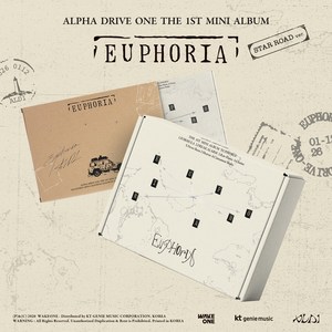 [특별사은품3종] 알파드라이브원 앨범 미니1집 EUPHORIA STAR ROAD ver 알디원 ALD1 보이즈플래닛2