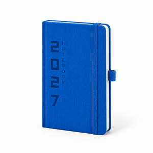 DOA LIFE 2027 날짜형 주간 미니 다이어리 업무용 플래너 10x17.5cm 노트 일기장 수첩, 1개, 블루