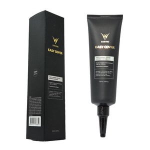 이지로 새치커버 흑채 두피염색 바르는 헤어틴트 이지커버 50ml/120ml, 1개, 120ml 블랙