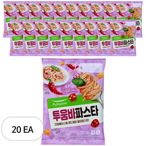 풀무원 투움바 파스타 1인분, 150g, 20개