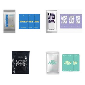 아이브 공식 매거진/스위치/월드투어/스카우트 포카 1팩/미니니 라인프렌즈 트레카 엠디, 4.아이브 스카우트 포카1팩(2장)