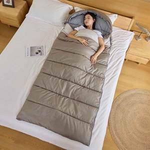 글루킨드 사계절용 대형 220cmX100cm 침낭, 1개, 베이지2.5kg