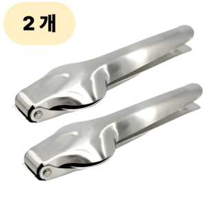 아베냐 밤까는기계 스테인리스 칼집가위 간편사용 다용도 견과류용 (샌딩보드증정), 2개, 라이트 실버