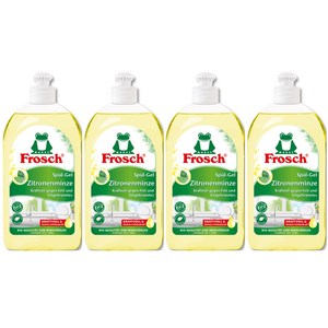 프로쉬 레몬민트 맨손 주방세제, 500ml, 4개