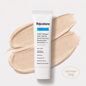 [리쥬비란] 피부과 재생비비 파데프리 PDRN 1000ppm 데일리 카밍 베리어리커버리 비비크림 SPF50+ PA++++ 커버비비 bb크림 피부과비비크림 쌩얼크림, 1개, 30g, 라이트베이지
