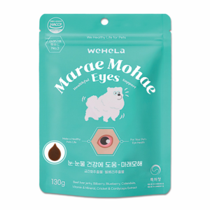 마래모해 강아지 눈 영양제 루테인 백내장 녹내장 눈물자국 시력저하 예방 130g, 81정, 눈물개선/눈건강, 1개