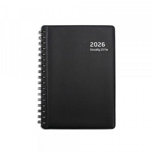 양지사 2026 유즈어리25Tw 다이어리, 1개, 블랙