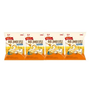 해태제과 허니버터 칩 콰트로치즈맛, 4개, 110g