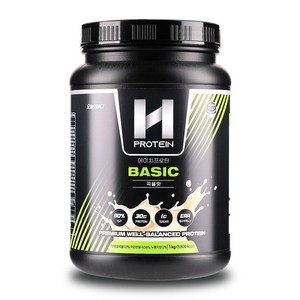 오늘의바디 에이치프로틴 베이직 단백질보충제 곡물맛 1000g, 1개, 1kg