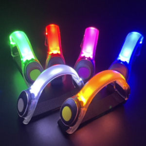 티르비 LED 러닝 암밴드 바이크 라이딩 야간 안전 밴드 7color, 2개, 핑크