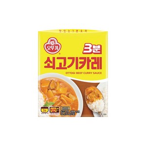 오뚜기3분 쇠고기카레, 200g, 24개