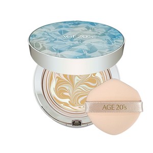 [최신상] 에이지20S팩트 아우라 에센스 커버팩트 본품 블루다이아 케이스, 1개, 21호 블루 본품, 14g