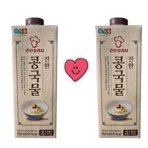 정식품 진한 콩국물, 950ml, 12개