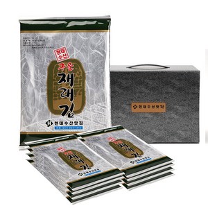 현대수산맛김 보령 대천김 재래김 15봉, 15개