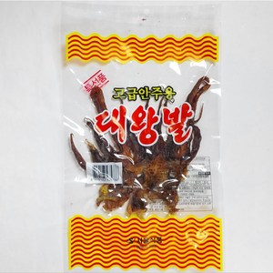 서울식품 대왕발 35g (무료배송) 가문어 대왕오징어 왕다리 망족 조미 건오징어 다리, 5개