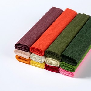 star starred 주름지 (Crepe paper) 미디엄 [25cm(폭) X 250cm(길이)], 12컬러 믹스 세트 D타입, 전체 시트, 12개
