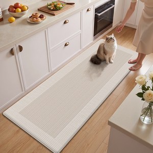 Lumi home 주방매트 인테리어 싱크대 피로예방 PVC 발매트, 1개, 미래트